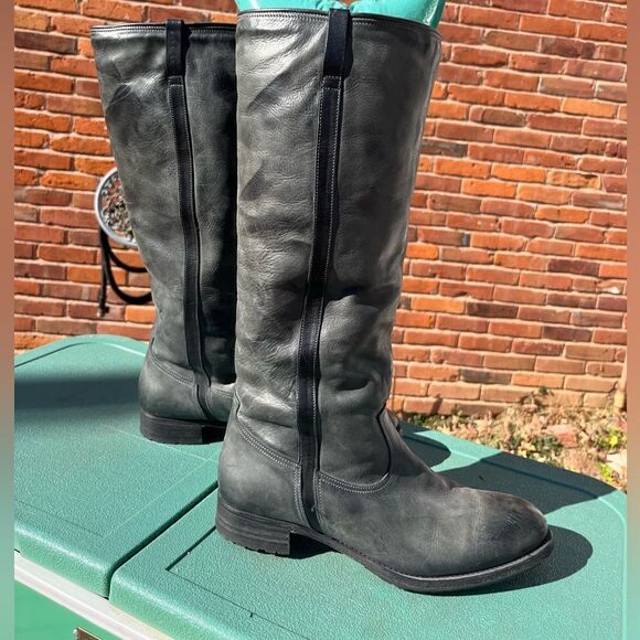 N.D.C. Shearling Lined Leather Boots - Picture 4 of 13